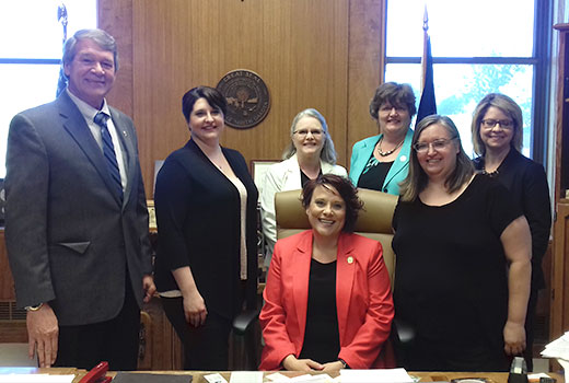 ND Attorney General with WDALA members 2017 ND Attorney General with WDALA members 2017